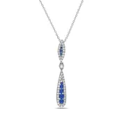 14K White Gold Pendant