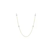 14KT White and Yellow Gold Two-Tone Necklace