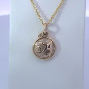 "A" Pendant
