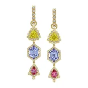 Triple Drop Earrings