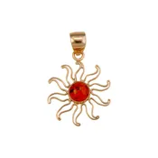 Alchemia Amber Sun Pendant