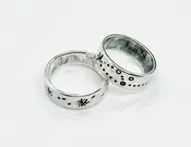 Practice for Wedding Bands, Sterling Silver first round