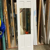 23 3/4 x 79 interior six panel mirror swing left