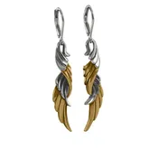 Angel Wing Leverback Earrings Style KS 245