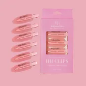 HH Clips – Silikonowe Spinki do Włosów Barbie Pink (6 szt.)