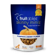 Fruitables Skinny Minis Pumpkin & Berry Dog Treats, 5-oz (Size: 5-oz)
