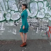 All That Jazz Green Dress — Antoinette Brooklyn