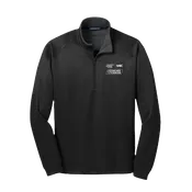 Coaches vs Cancer Vertical Texture 1/4-Zip Pullover - Black