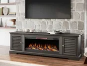 PANGA 84" FIREPLACE — HOME FURNITURE OUTLET