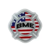 Heavy Duty USA Shield Sticker