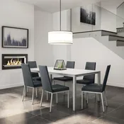 5PC Custom luna dining set