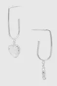 13mm Heart Faceted Lucite Earrings