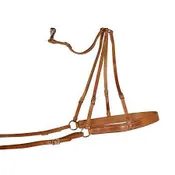 BERLIN LEATHER MULE BREECHING/H7050