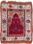 Anatolian prayer rug