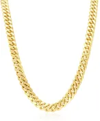 10K Yellow Gold 22 inch 6.0mm Miami Cuban Chain