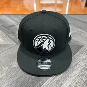 9FIFTY MINNESOTA TIMBERWOLVES BASIC BLACK--OSFA