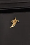 18 Karat Yellow Gold Dagger Pendant — OleTowne Jewelers
