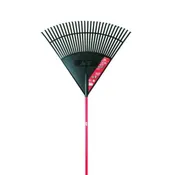 30″ Leaf Rake with Fiberglass Handle