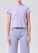 Adine Shrunken Tee in Lilac