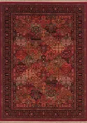 Couristan Kashimar 8143/3203 Imperial Baktiari Red Rug