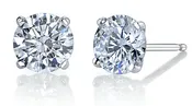 1/3 Solitaire Earrings