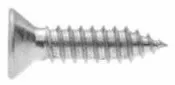 #12×1-1/4″ Flat Head Stainless Steel Wood Screw w/ Security Tip (pack 100)