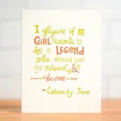Be a legend... Friendship Card