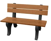 4′ Economizer Backed Traditional Bench