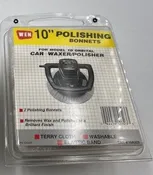 10" TERRY CLOTH WITH POLY LINER USA FOR WAXING 2 BONNETS