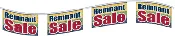40 FT Pennant String: Remnant Sale (1-Sided) 6PK