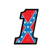 #1 Rebel Die-cut Sticker