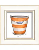 Beach Pail Framed Print | Coastal Decor | Wall Art