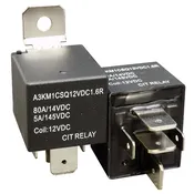 A3K 80 Amp High DC Load blowout Magnet Automotive Plug-In / PCB Relay