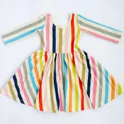 3/4 slv twirl dress