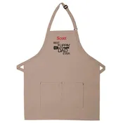 Personalized Apron Embroidered Best Flippin' Dad Design Add a Name