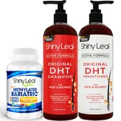 Bariatric Multivitamin Iron Free With DHT Original Shampoo and Conditioner Hair Care Bundle