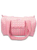 0126-BAG-QLTD-DFFL-BLUSTR Simply Southern Duffle Bag Blust Rose 0