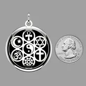 COP 1.5" Sterling Silver Pendant (Chain Sold Separately) — Mark London Design