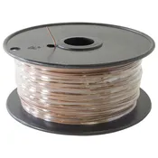 1000 Feet, 22 Gauge Solid Hook Up Wire - Brown, 300 Volts