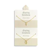 Cross Necklace Set | One to Keep, One to Share | Giving Collection