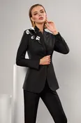3D flowers haute-couture Sophistication Jacket C108