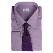 Brioni French Cuff, PRPL with Dulce Punta Tie