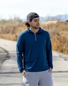 BloqUV Men's Mock Zip Top — Greenway Saddlery