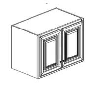 Greystone Shaker – 33″ x 24″ Refrigerator Cabinet – 24″ Depth (Copy)