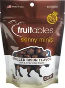 Fruitables Skinny Minis Grilled Bison Dog Treats, 5-oz (Size: 5-oz)