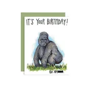 Apeshit Birthday Card