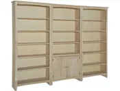 84"H Shaker Bookcase - right side flush