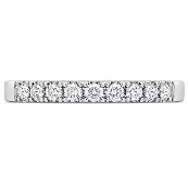 9 Stone Wedding Band in White Gold (110-01393)