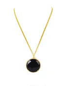 Black onyx pendant