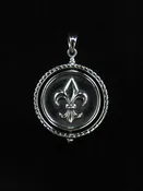 Babin Pendant Water Meter/Fleur de Lis